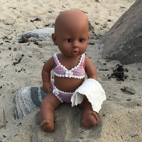 Bikini til Baby Born - Marianne Olsen