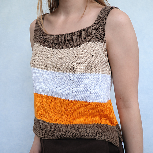 Amber Stripe Tank