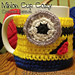 Minion Cup Cozy pattern