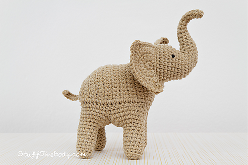 Ravelry: Elephant Trunk-Up pattern by StuffTheBody