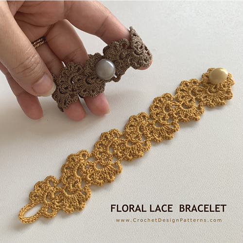 Floral Lace Bracelet