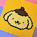 Pompompurin PixelParty pattern 