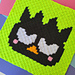Badtz-Maru PixelParty pattern 