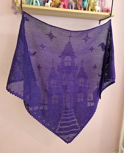 Haunted Ever After Shawl