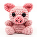 Mini Pig Amigurumi pattern 