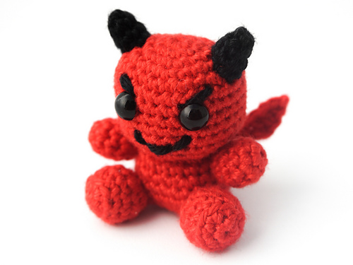 Mini Devil Amigurumi photo 4