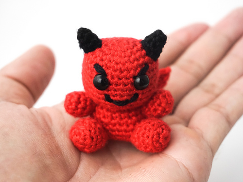 Mini Devil Amigurumi photo 7