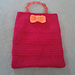 Project Bag with Bow pattern 