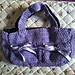 bag ai fiori di lillà pattern
