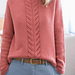 Flamingo Sweater pattern 