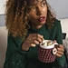Megève - mug cosy pattern 