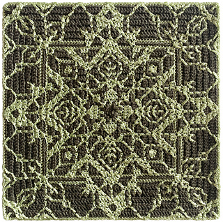 Overlay Mosaic Crochet, Motif 1