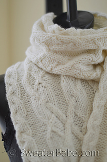 Ravelry: #199 Double Creme Brie Scarf pattern by SweaterBabe