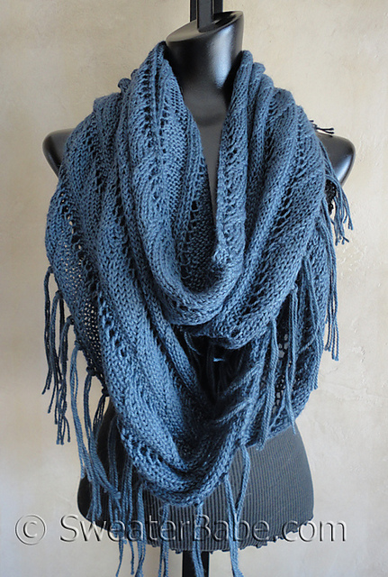 Beige Ivory Crochet Lace Boho Bohemian Infinity Circle Eternity 267 mv Scarf