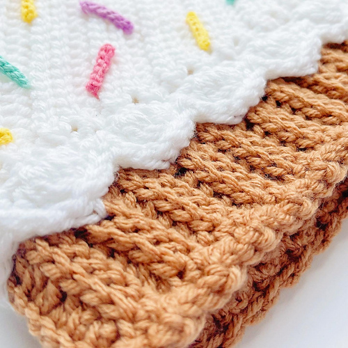 Cupcake-lue - Sweet Beanies Boutique