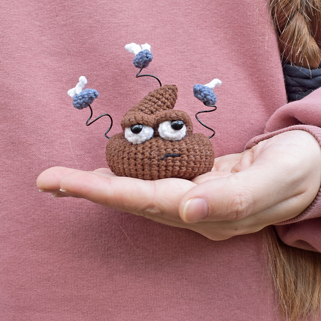 Ravelry: Grumpy Mr Poop pattern by Victoriia Kyrychuk