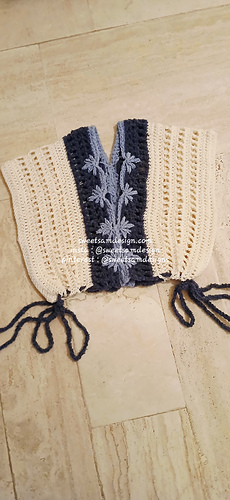 Two-Tone Blossom Top