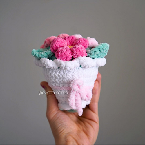 Plush Blomsterbukett - Sweet Softies