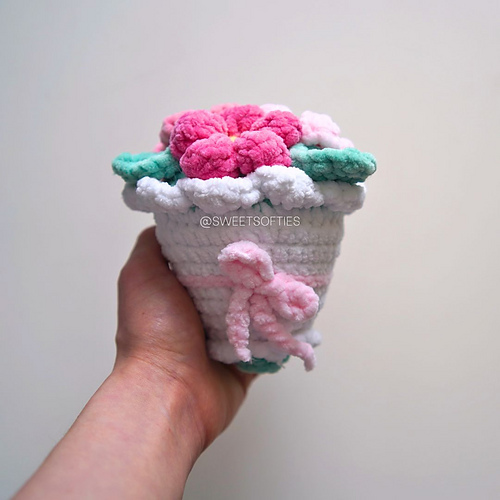 Plush Blomsterbukett - Sweet Softies