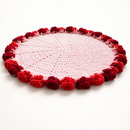 Rose Bouquet Blanket