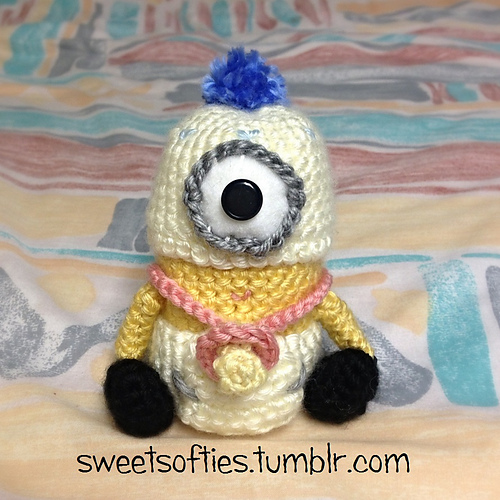 Baby Minion Dukke Plushie - Sweet Softies