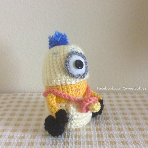 Baby Minion Dukke Plushie - Sweet Softies