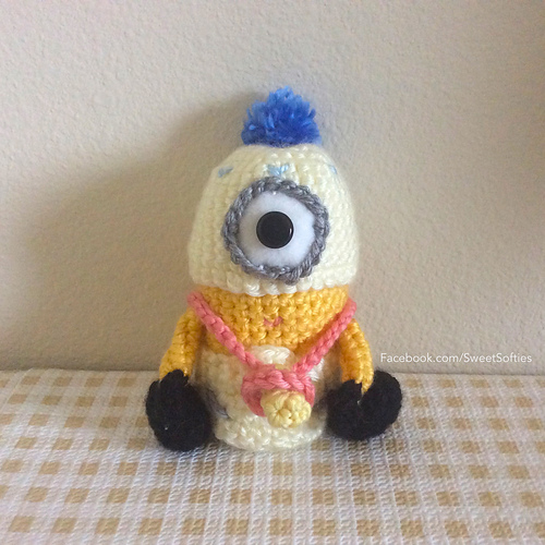 Baby Minion Dukke Plushie - Sweet Softies
