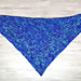 Sapphire Love Shawl or Triangle Scarf photo 3