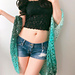 Beach Breeze Summer Cover-Up Kimono Top photo 4