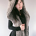 Hooded Timber Wolf Scarf photo 4