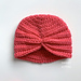 Ribbed Baby Turban Hat with Bow photo 3