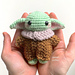 Baby Yoda Inspired Amigurumi Doll photo 4