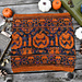 Pumpkins and Cats Cowl (Knit) pattern 