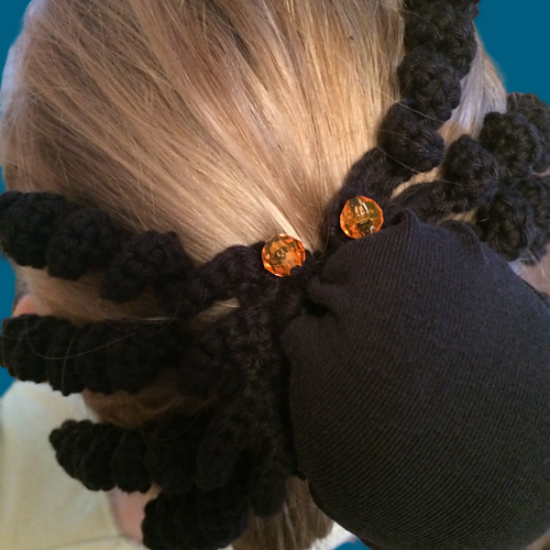 Ravelry Curly Hair Tie pattern by Jessica Nilsson