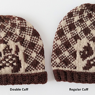 Close up of Double Cuff and Regular Cuff 