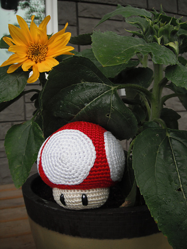 Mario Mushroom Amigurumi photo 2