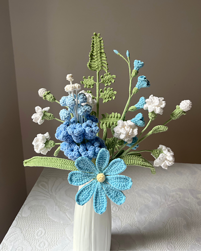 5-in-1 Flower Delphinium Bouquet