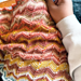 Chevron Tassels Temperature Blanket photo 3