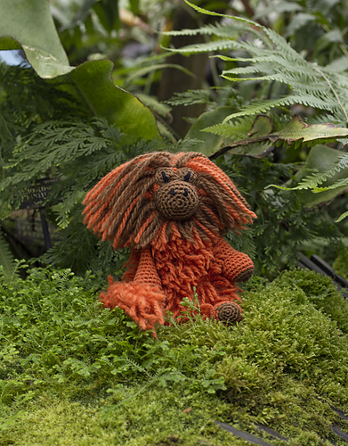 Ravelry: Balthazar the Golden Lion Tamarin pattern by TOFT UK