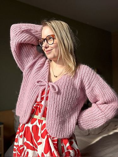 Bazooka cardigan - TRICOT MERINGUE