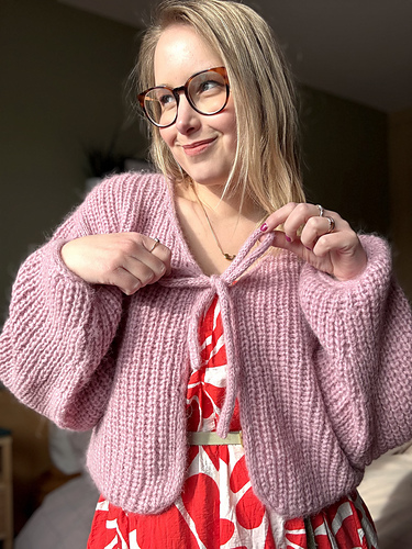 Bazooka cardigan - TRICOT MERINGUE