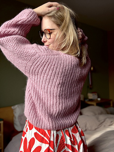 Bazooka cardigan - TRICOT MERINGUE