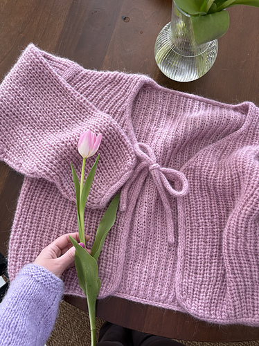 Bazooka cardigan - TRICOT MERINGUE