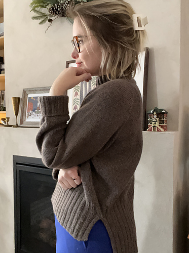 Mock neck genser - TRICOT MERINGUE