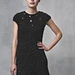Tunic dress with eyelet details pattern 