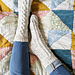Cream Cabin DK Socks pattern 