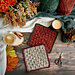 Rustling Leaves Blanket Square pattern 