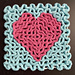 Wiggly Heart pattern 