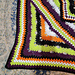 Granny Meets Virus Kaleidoscope Blanket pattern 