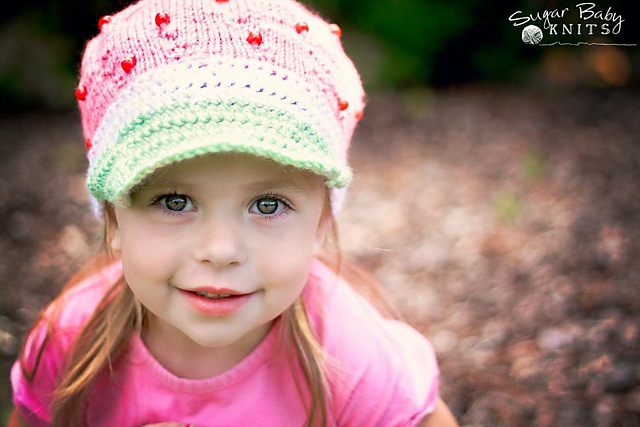 Strawberry Shortcake Hat pattern by 